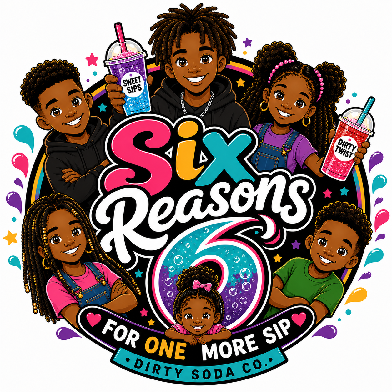 Six Reasons Dirty Soda Co.